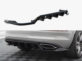 MAXTON DESIGN REAR SPLITTER VERTICAL BARS SKODA KODIAQ RS MK1 FACELIFT — photo 1