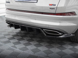 MAXTON DESIGN REAR SPLITTER VERTICAL BARS SKODA KODIAQ RS MK1 FACELIFT — photo 3