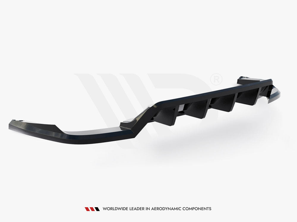 MAXTON DESIGN REAR SPLITTER VERTICAL BARS SKODA KODIAQ RS MK1 FACELIFT — photo 7
