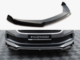 MAXTON DESIGN FRONT SPLITTER V.2 SKODA KODIAQ SPORTLINE MK1 FACELIFT — photo 1