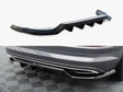 MAXTON DESIGN REAR SPLITTER VERTICAL BARS SKODA KODIAQ SPORTLINE MK1 FACELIFT — photo 1