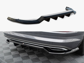 MAXTON DESIGN REAR SPLITTER VERTICAL BARS SKODA KODIAQ SPORTLINE MK1 FACELIFT — photo 1
