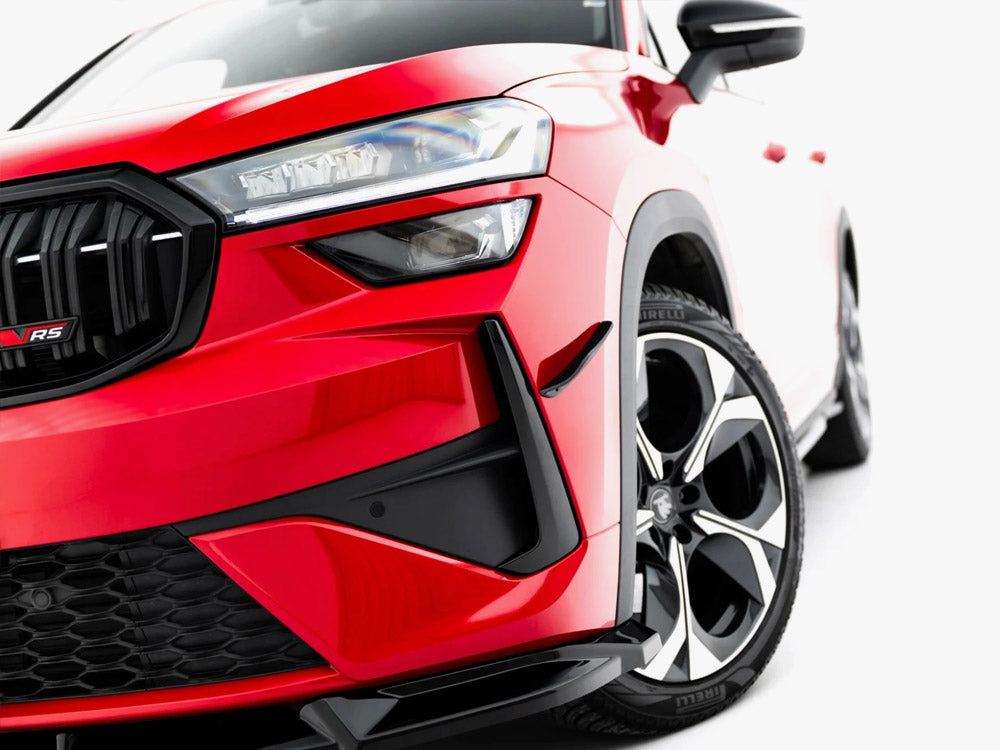 MAXTON DESIGN FRONT BUMPER WINGS CANARDS SKODA KODIAQ RS MK2 — photo 6