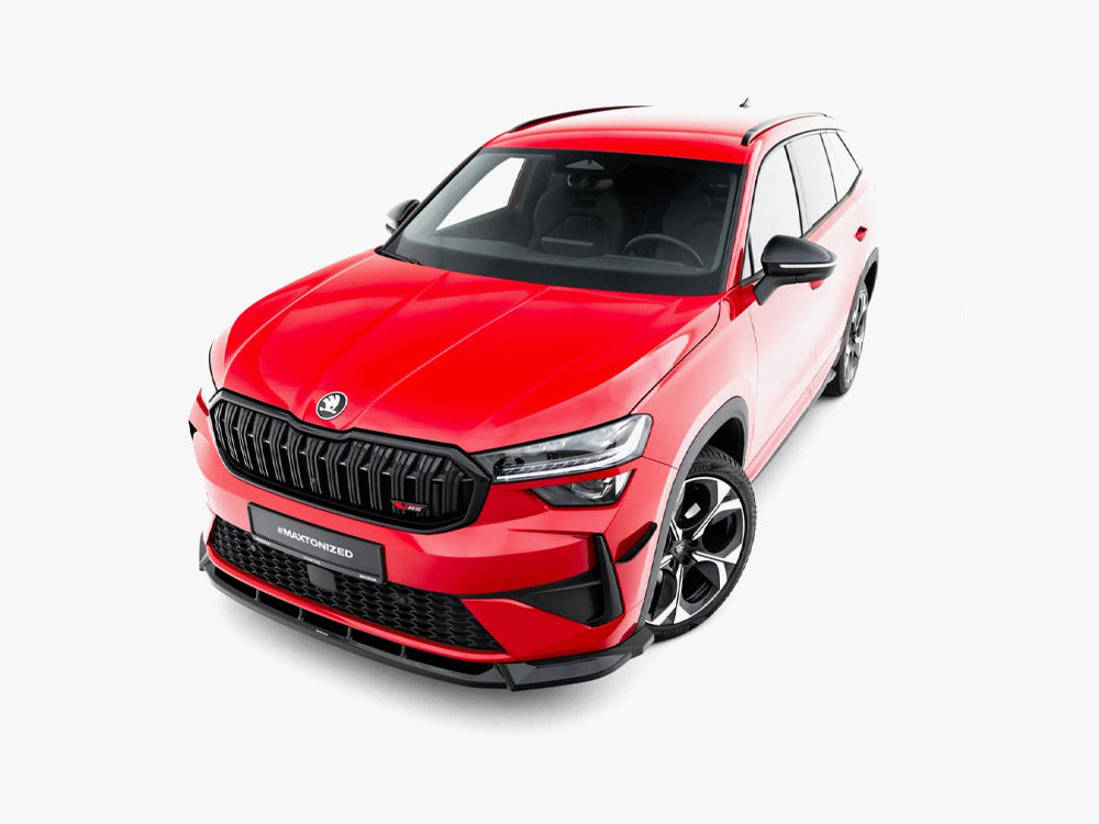MAXTON DESIGN FRONT SPLITTER SKODA KODIAQ RS MK2 — photo 2