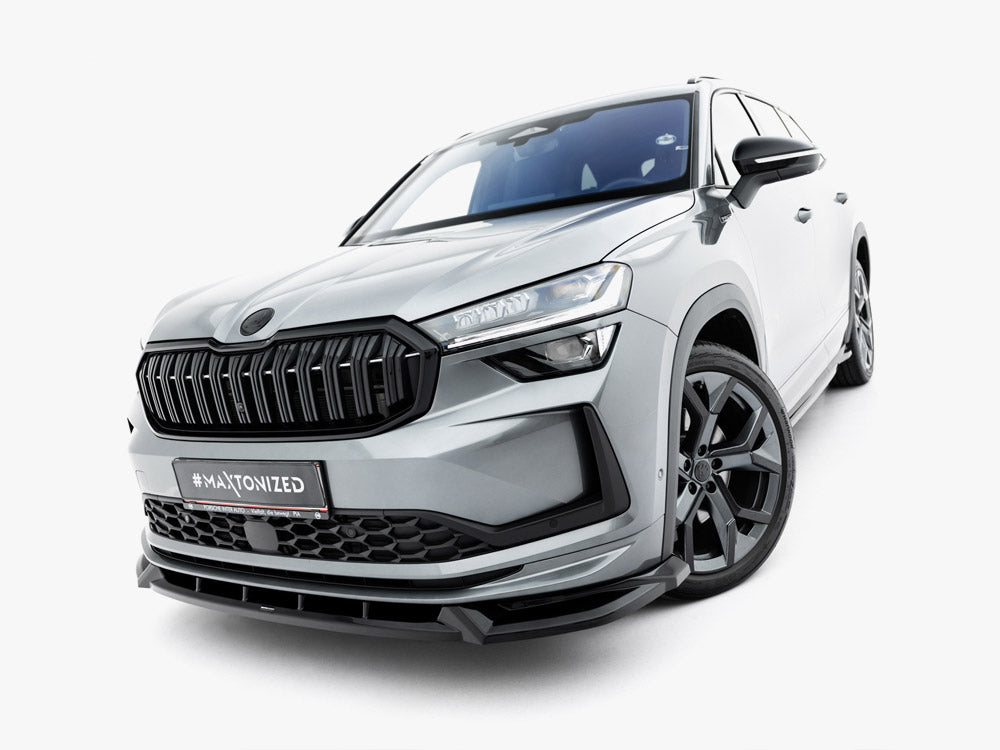 MAXTON DESIGN FRONT SPLITTER V1 SKODA KODIAQ SPORTLINE MK2 — photo 2