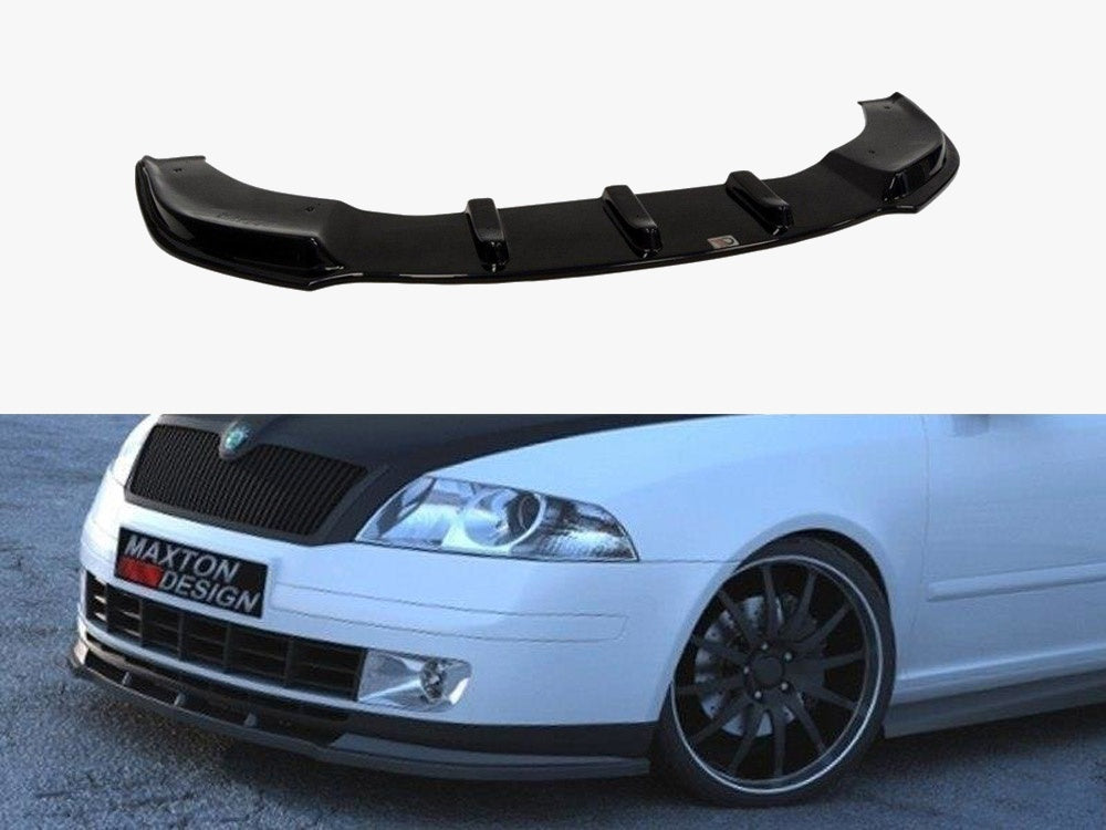 MAXTON DESIGN FRONT SPLITTER SKODA OCTAVIA MK2 — photo 1