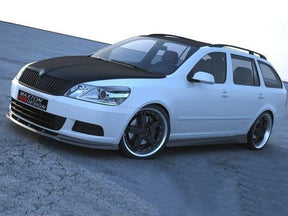 MAXTON DESIGN FRONT SPLITTER SKODA OCTAVIA MK2 FACELIFT — photo 1