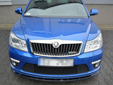 MAXTON DESIGN FRONT SPLITTER V.1 SKODA OCTAVIA MK2 VRS FACELIFT — photo 2