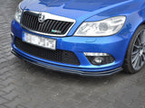 MAXTON DESIGN FRONT SPLITTER V.2 SKODA OCTAVIA MK2 VRS FACELIFT — photo 3