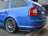 MAXTON DESIGN REAR SIDE SPLITTERS SKODA OCTAVIA MK2 VRS ESTATE FACELIFT — photo 2