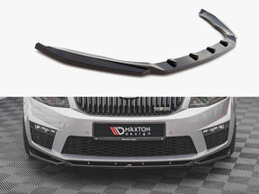 MAXTON DESIGN FRONT SPLITTER V.4 SKODA OCTAVIA RS MK3 2013-2016 — photo 1