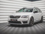 MAXTON DESIGN FRONT SPLITTER V.4 SKODA OCTAVIA RS MK3 2013-2016 — photo 2