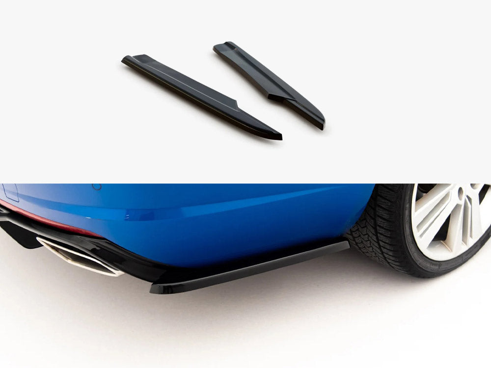 MAXTON DESIGN REAR SIDE SPLITTERS V.2 SKODA OCTAVIA RS MK3 / MK3 FACELIFT — photo 1