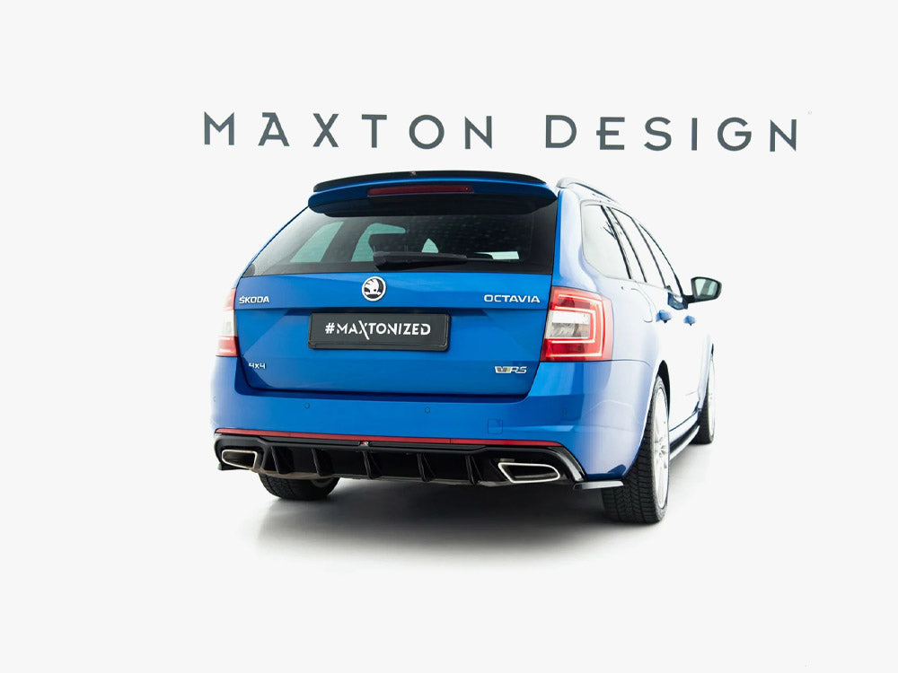 MAXTON DESIGN REAR SIDE SPLITTERS V.2 SKODA OCTAVIA RS MK3 / MK3 FACELIFT — photo 2