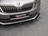 MAXTON DESIGN FRONT SPLITTER V.2 SKODA OCTAVIA MK3 FACELIFT (2016-2020) — photo 3