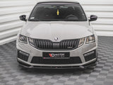 MAXTON DESIGN FRONT SPLITTER V.2 SKODA OCTAVIA RS MK3 FACELIFT — photo 2