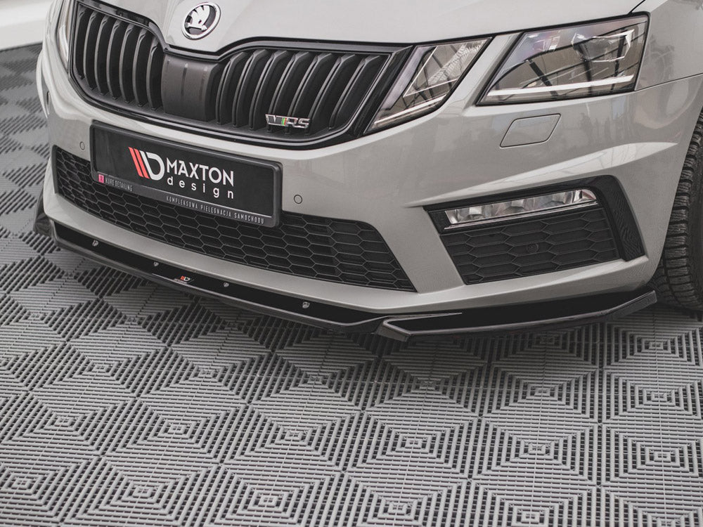 MAXTON DESIGN FRONT SPLITTER V.3 SKODA OCTAVIA RS MK3 FACELIFT — photo 3