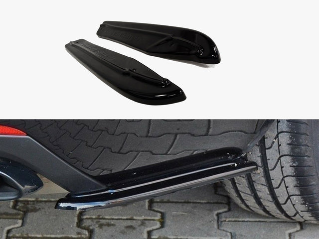MAXTON DESIGN REAR SIDE SPLITTERS SKODA OCTAVIA RS MK3 — photo 1