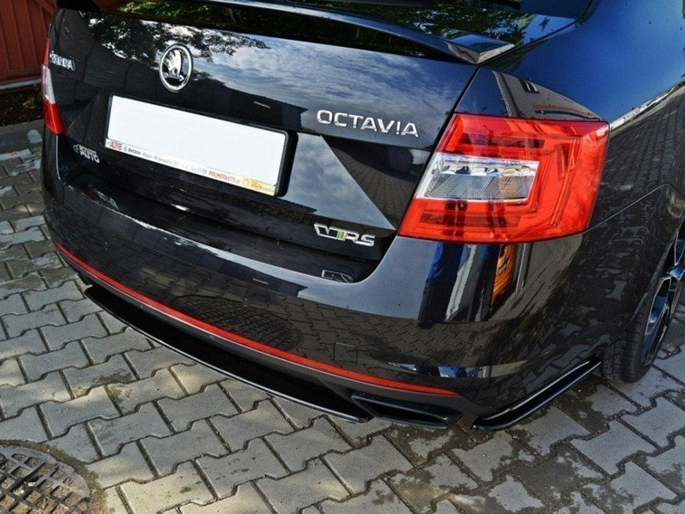 MAXTON DESIGN REAR SIDE SPLITTERS SKODA OCTAVIA RS MK3 — photo 2