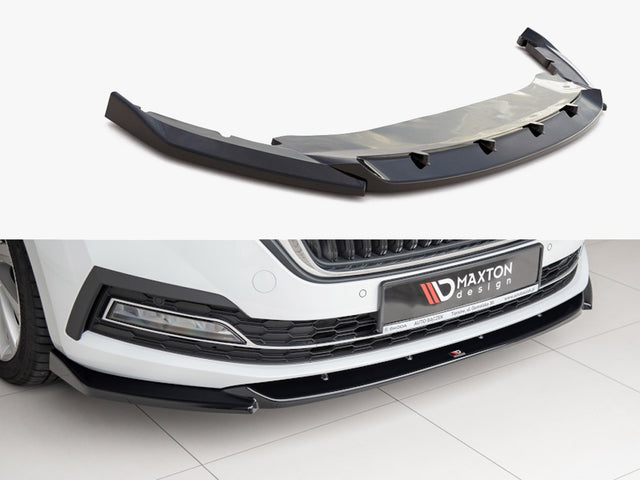 MAXTON DESIGN FRONT SPLITTER V.1 SKODA OCTAVIA MK4 — photo 1