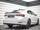 MAXTON DESIGN REAR SPLITTER VERTICAL BARS SKODA OCTAVIA MK4 — photo 2