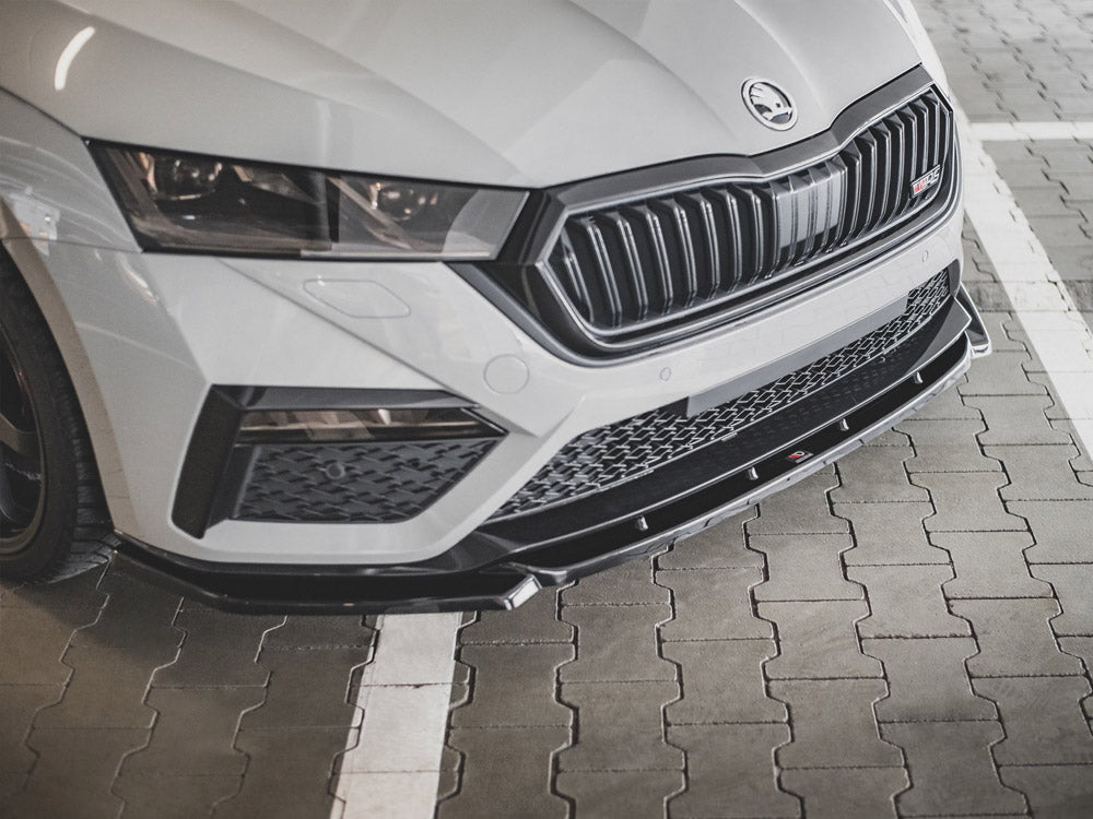MAXTON DESIGN FRONT SPLITTER V.3 SKODA OCTAVIA RS MK4 — photo 3