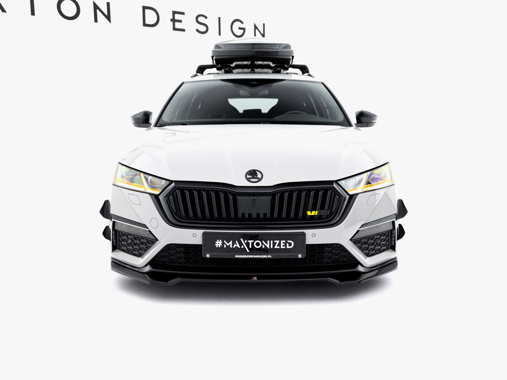 MAXTON DESIGN FRONT SPLITTER V.4 SKODA OCTAVIA RS MK4 — photo 5