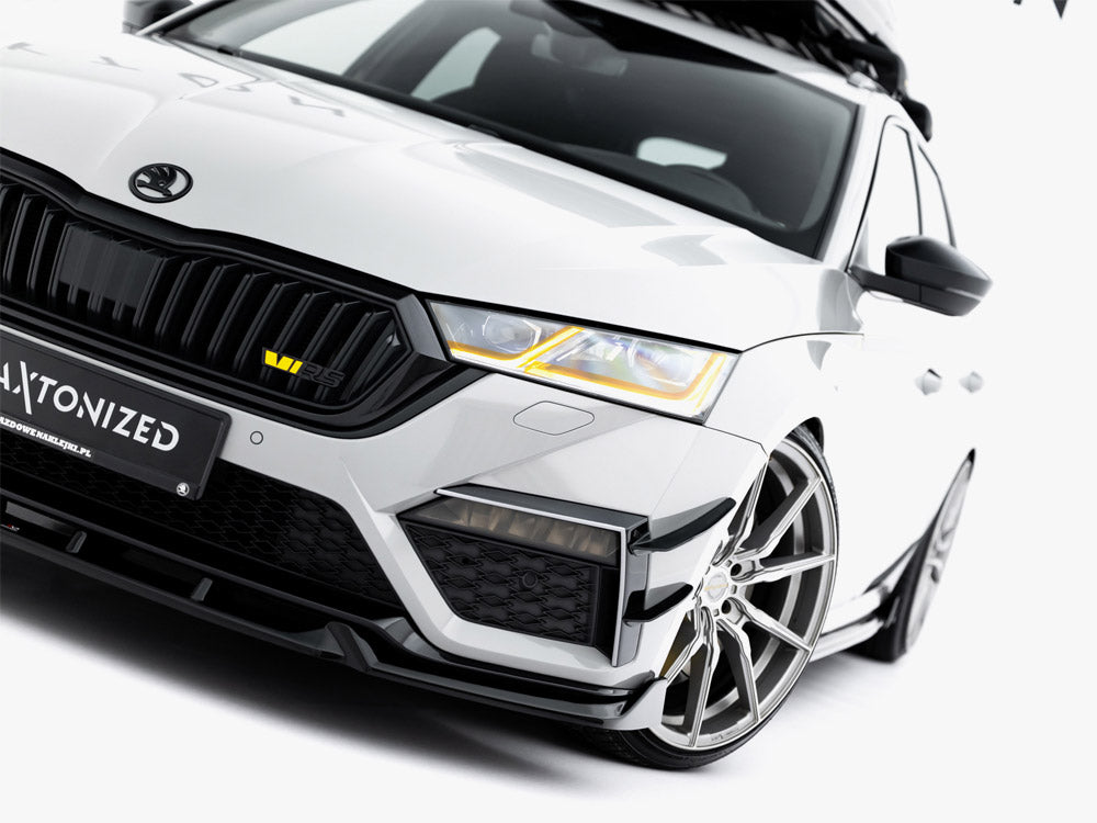 MAXTON DESIGN FRONT SPLITTER V.5 SKODA OCTAVIA RS MK4 — photo 6