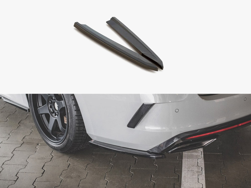 MAXTON DESIGN REAR SIDE SPLITTERS V.1 SKODA OCTAVIA RS MK4 — photo 1