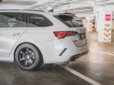 MAXTON DESIGN REAR SIDE SPLITTERS V.1 SKODA OCTAVIA RS MK4 — photo 2