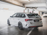 MAXTON DESIGN REAR SIDE SPLITTERS V.2 WITH FLAPS SKODA OCTAVIA RS MK4 — photo 2