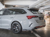 MAXTON DESIGN REAR SIDE SPLITTERS V.2 WITH FLAPS SKODA OCTAVIA RS MK4 — photo 3