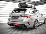 MAXTON DESIGN REAR SIDE SPLITTERS V.3 SKODA OCTAVIA RS MK4 — photo 2