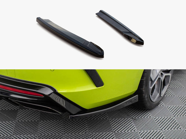 MAXTON DESIGN REAR SIDE SPLITTERS V.4 SKODA OCTAVIA RS MK4 — photo 1