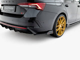 MAXTON DESIGN REAR SIDE SPLITTERS V.4 WITH FLAPS SKODA OCTAVIA RS MK4 — photo 3