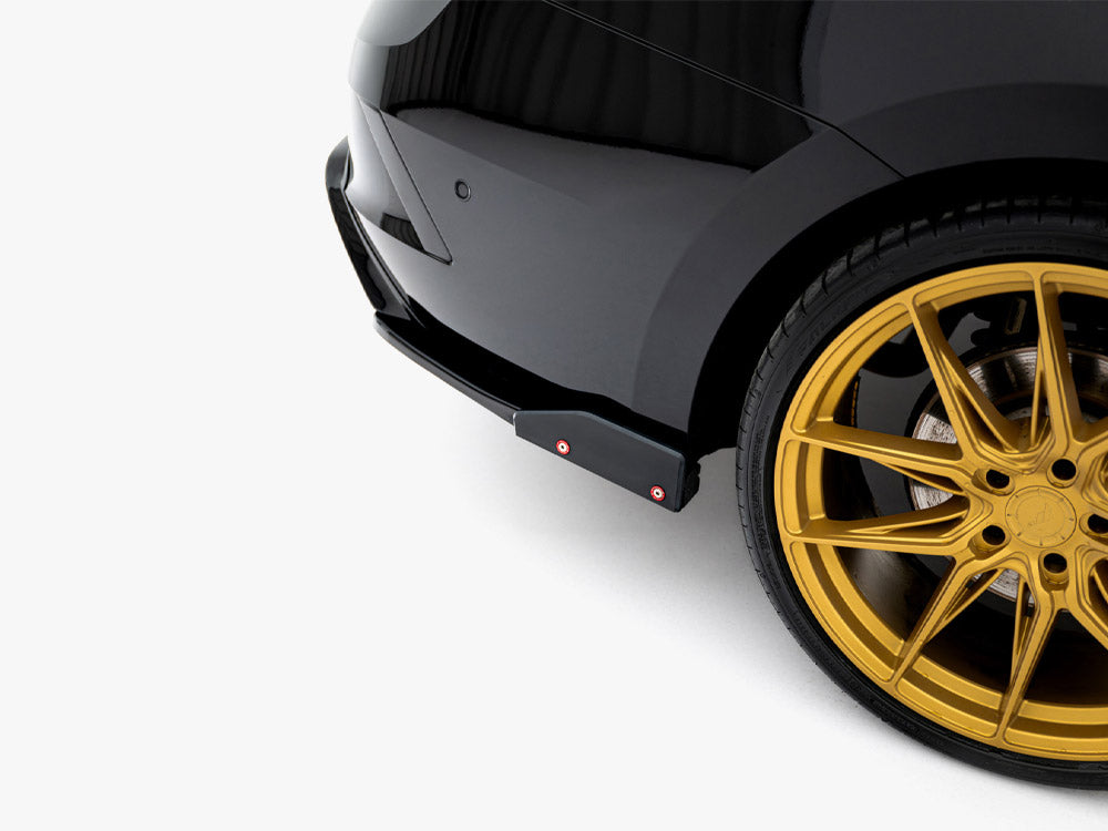 MAXTON DESIGN REAR SIDE SPLITTERS V.4 WITH FLAPS SKODA OCTAVIA RS MK4 — photo 4