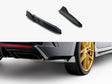 MAXTON DESIGN REAR SIDE SPLITTERS V.4 SKODA OCTAVIA RS MK4 — photo 1