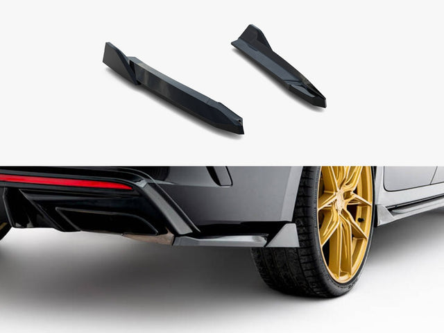 MAXTON DESIGN REAR SIDE SPLITTERS V.4 SKODA OCTAVIA RS MK4 — photo 1