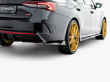 MAXTON DESIGN REAR SIDE SPLITTERS V.4 SKODA OCTAVIA RS MK4 — photo 3