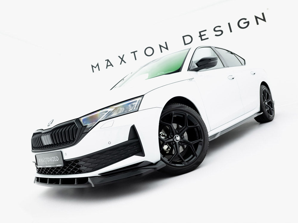 MAXTON DESIGN FRONT SPLITTER SKODA OCTAVIA SPORTLINE MK4 FACELIFT — photo 2