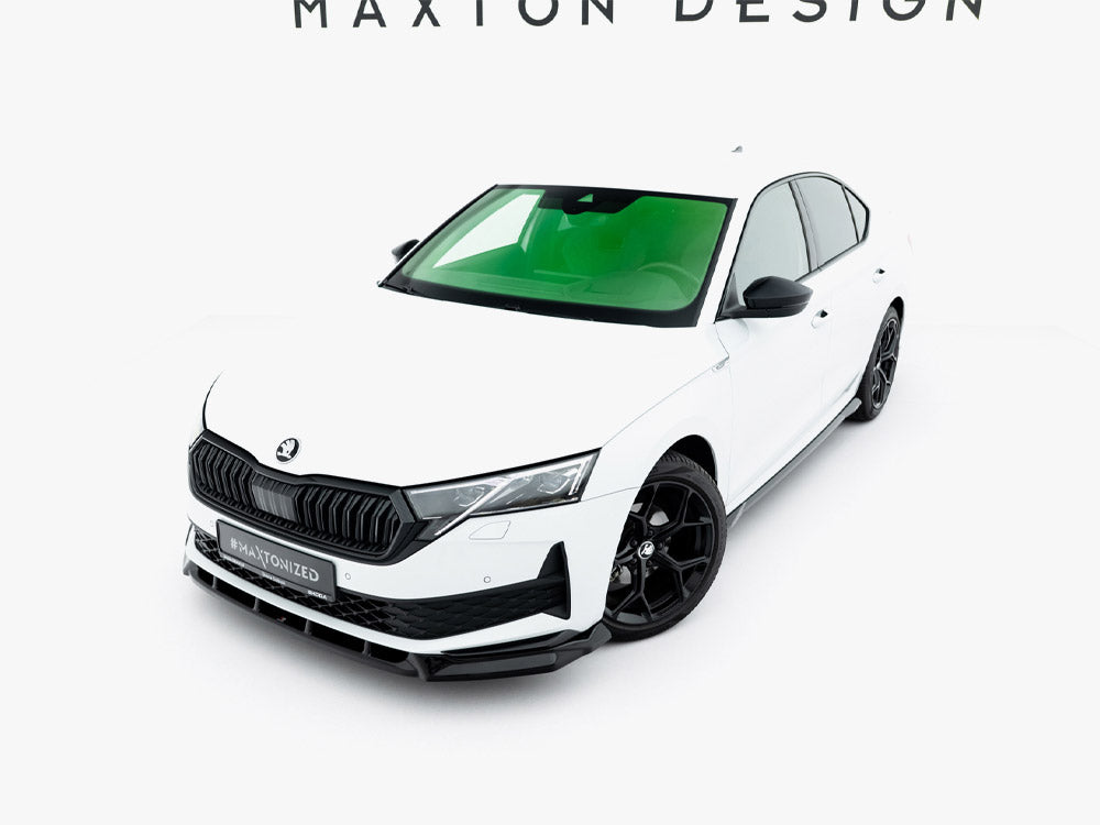 MAXTON DESIGN FRONT SPLITTER SKODA OCTAVIA SPORTLINE MK4 FACELIFT — photo 3