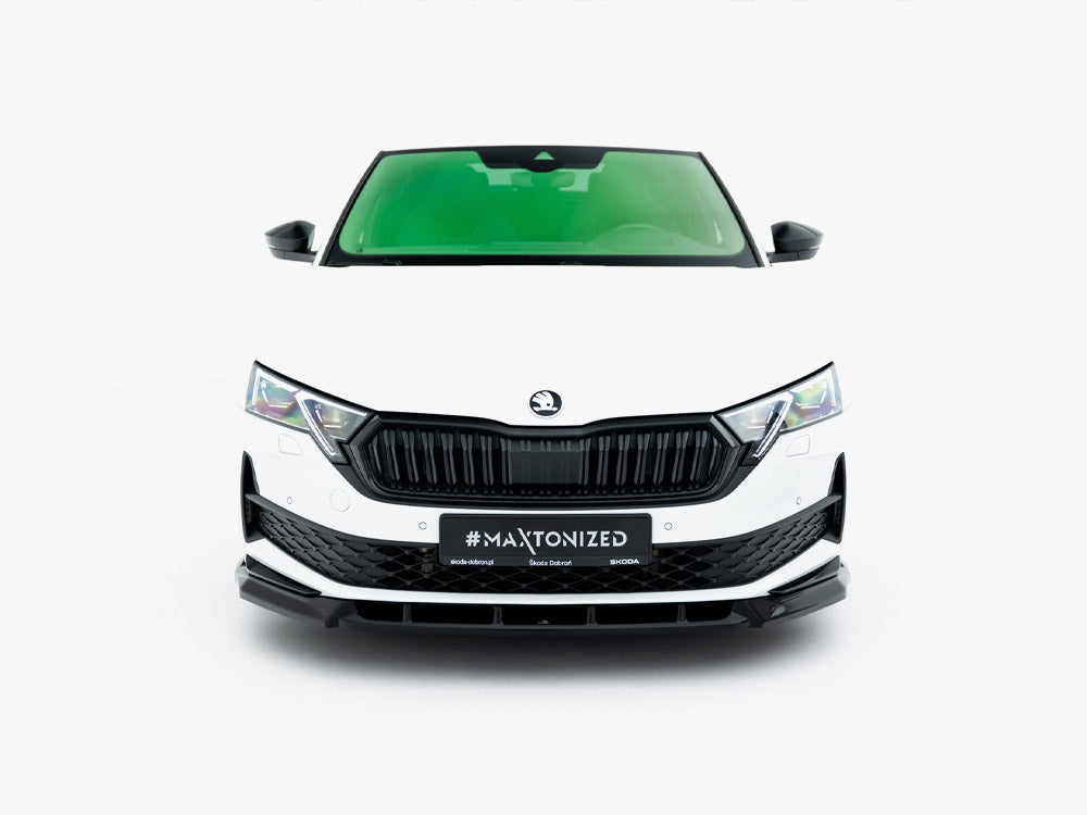 MAXTON DESIGN FRONT SPLITTER SKODA OCTAVIA SPORTLINE MK4 FACELIFT — photo 4