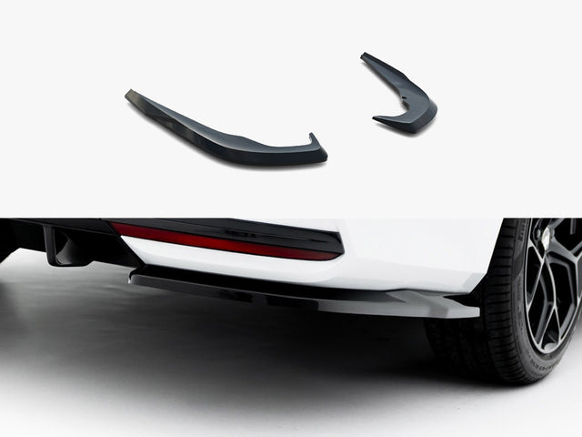 MAXTON DESIGN REAR SIDE SPLITTERS SKODA OCTAVIA SPORTLINE MK4 FACELIFT — photo 1