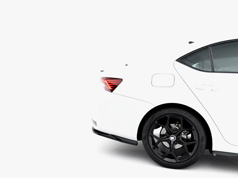 MAXTON DESIGN REAR SIDE SPLITTERS SKODA OCTAVIA SPORTLINE MK4 FACELIFT — photo 4
