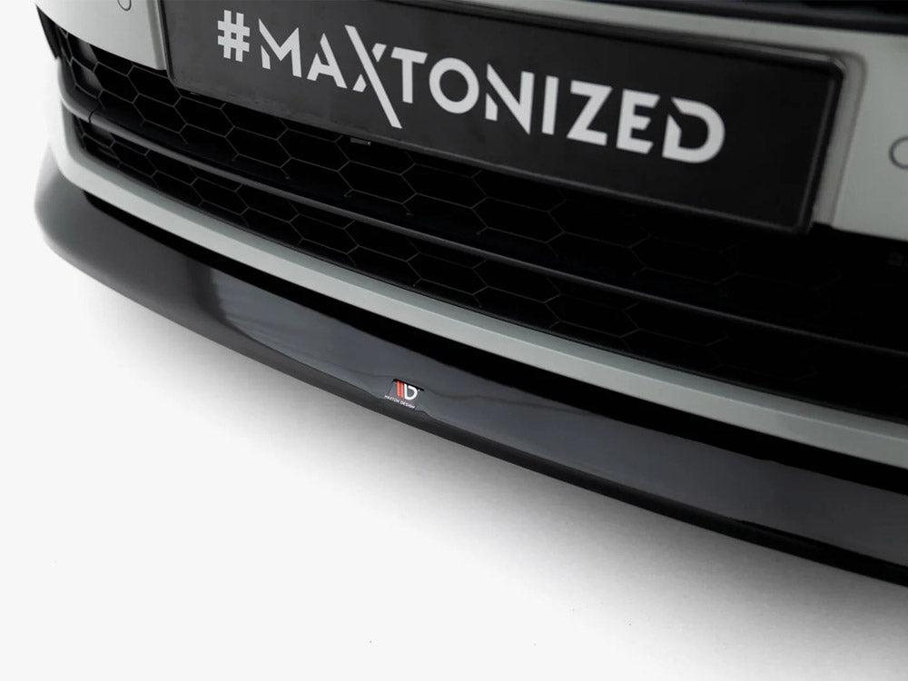MAXTON DESIGN FRONT SPLITTER V.1 SKODA SUPERB MK3 — photo 4