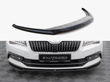 MAXTON DESIGN FRONT SPLITTER V.2 SKODA SUPERB MK3 — photo 1