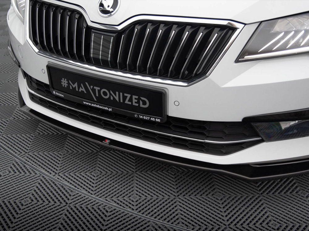 MAXTON DESIGN FRONT SPLITTER V.2 SKODA SUPERB MK3 — photo 4