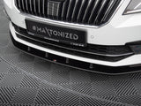 MAXTON DESIGN FRONT SPLITTER V.3 SKODA SUPERB MK3 — photo 4
