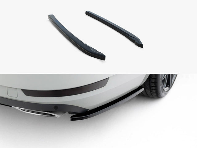 MAXTON DESIGN REAR SIDE SPLITTERS V.2 SKODA SUPERB LIFTBACK / COMBI MK3 — photo 1