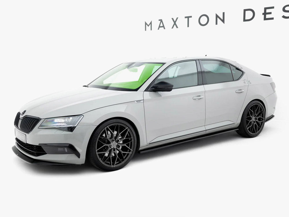 MAXTON DESIGN SIDE SKIRTS DIFFUSERS SKODA SUPERB MK3 — photo 2